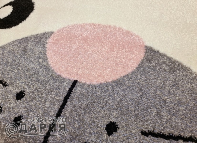 Тъкан килим MAGNOLIA 513 l.grey/pink